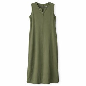 d & Co Size Medium Sleeveless Olive Green Maxi Dress Never Worn